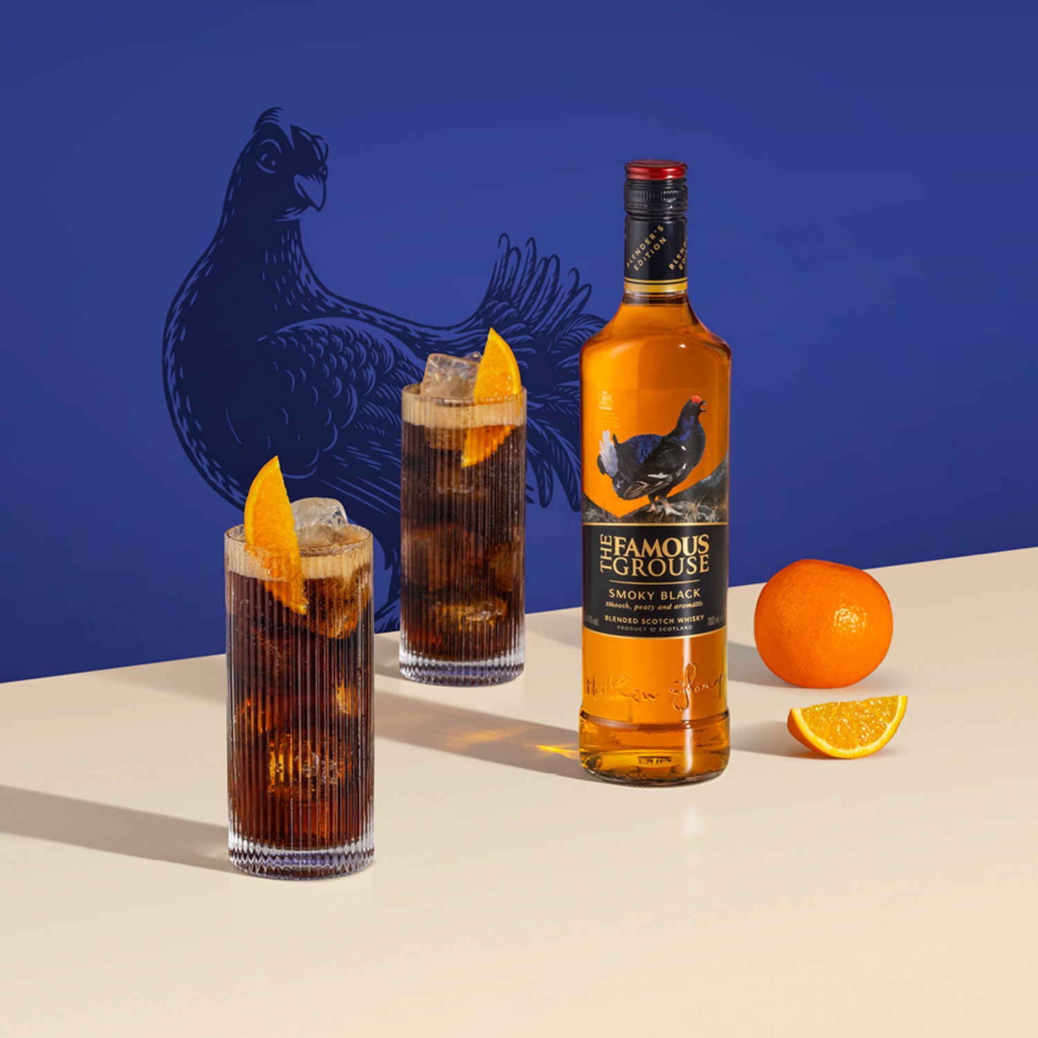 Famous Grouse Smoky Black Blended Whisky 700ml (British brand)