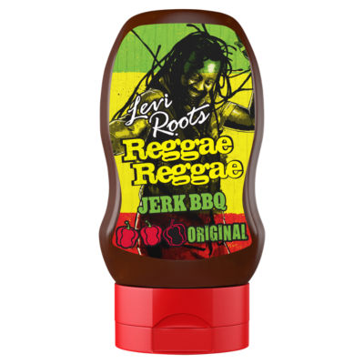 Levi Roots Reggae Reggae Jerk BBQ Sauce 330g, UK version