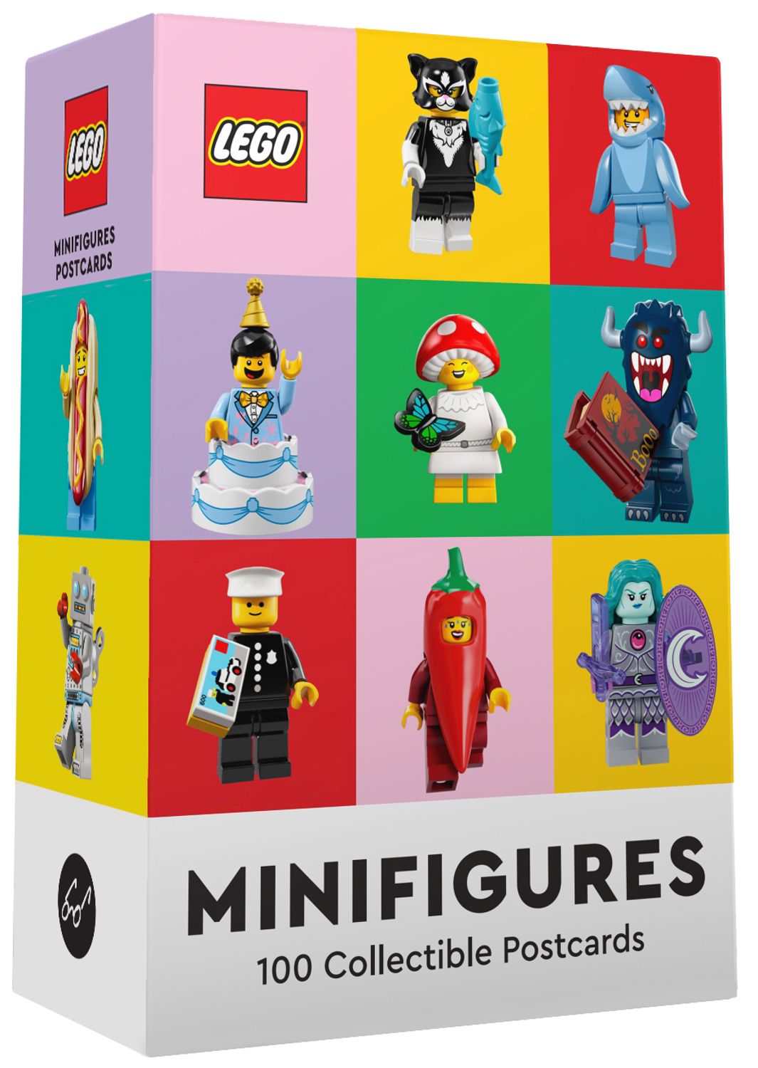 LEGO Minifigures 100 Collectible Postcards, UK version