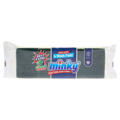 Minky 4 Heavy Duty Wash Pads
