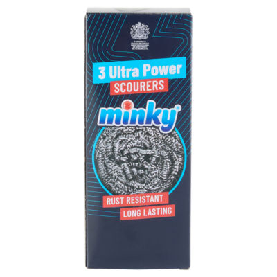 Minky 3 Ultra Power Scourers, UK version