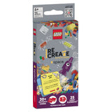 LEGO Recreate Activity Cards Space pack with 25 pieces - British product