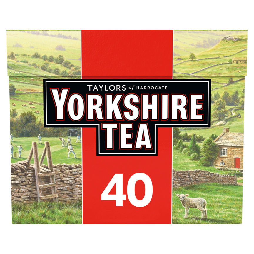 Taylors of Harrogate Yorkshire Tea 40 Tea Bags GOODS ASDA   