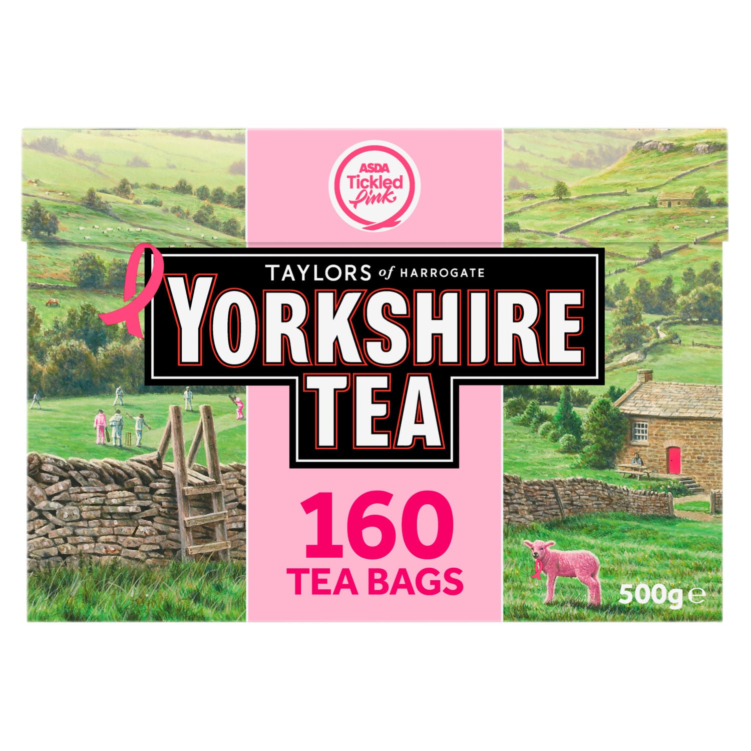 Taylors of Harrogate Yorkshire tea black tea bags 500g (British brand)