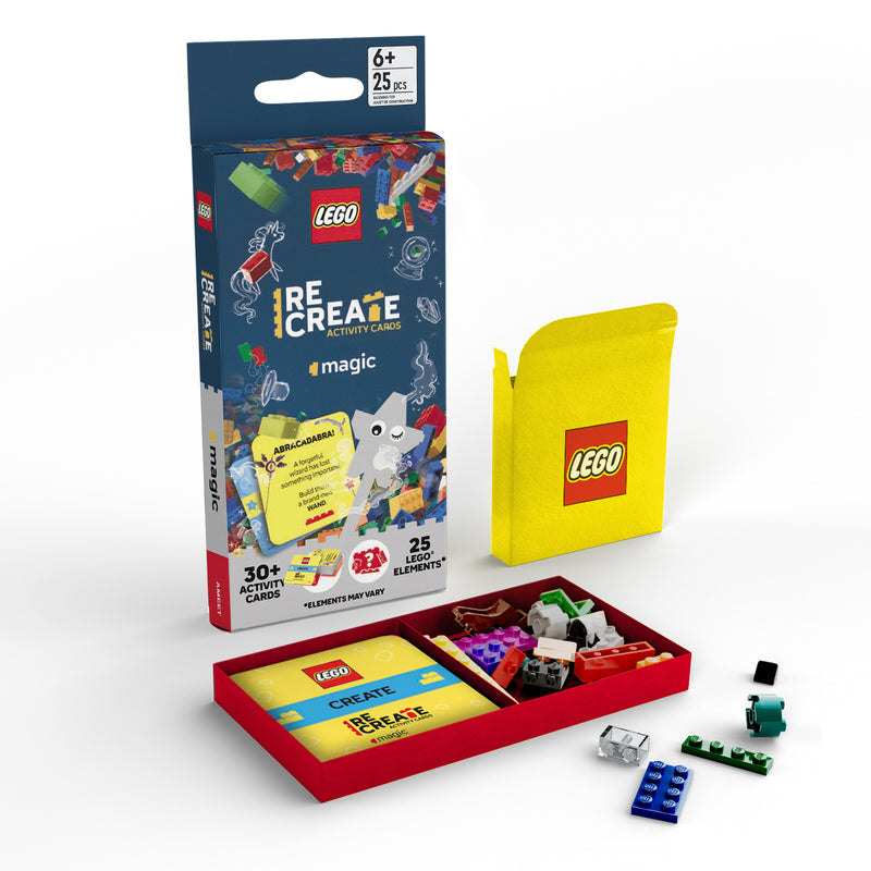 LEGO Recreate activity cards Magic pack - British product
