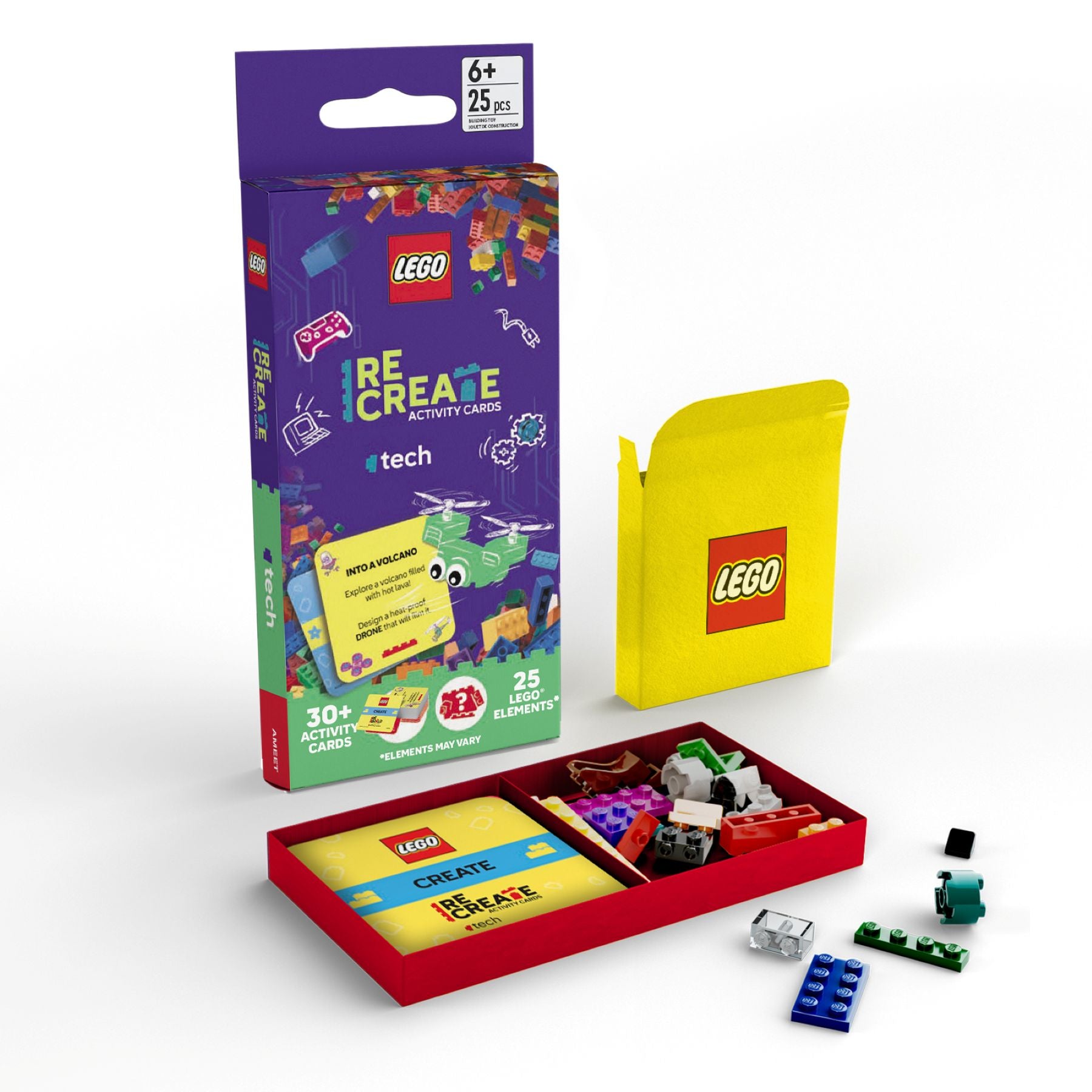 LEGO Recreate activity cards Tech set - (British brand)
