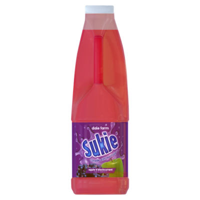 Dale Farm Sukie Apple Blackcurrant Juice 1L - British product