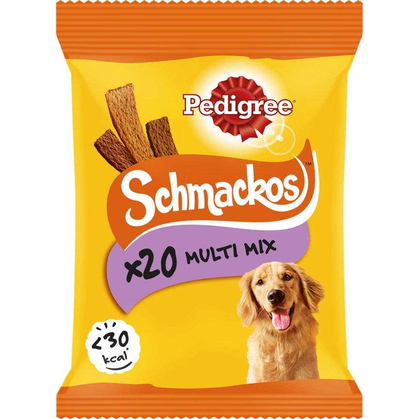 Pedigree Schmackos Adult Dog Treats Meat Variety