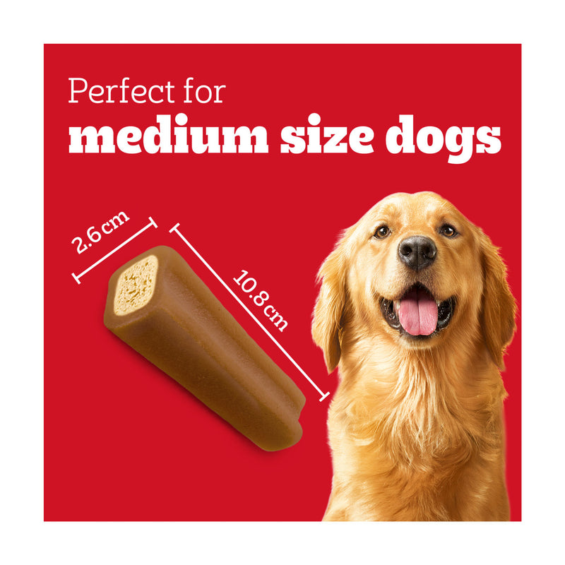 Pedigree JUMBONE dog treats chicken and lamb 2 chews (British brand)