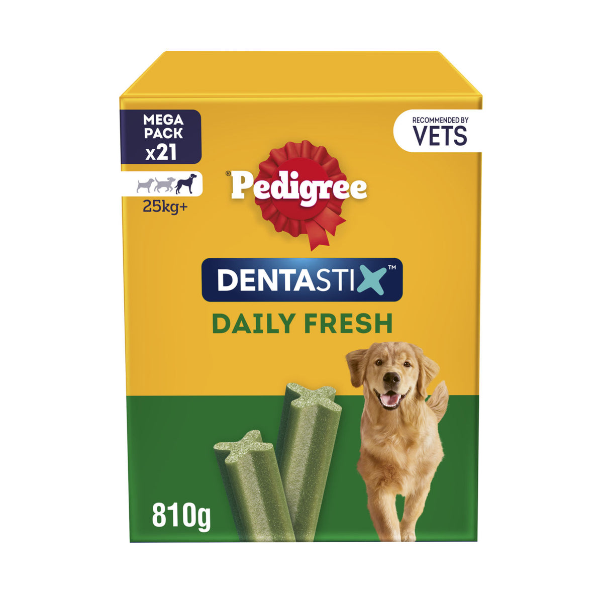 Pedigree DENTASTIX large dog dental chews - British product