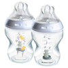 Tommee Tippee baby bottles Pond Blue 2x 260ml (British brand)