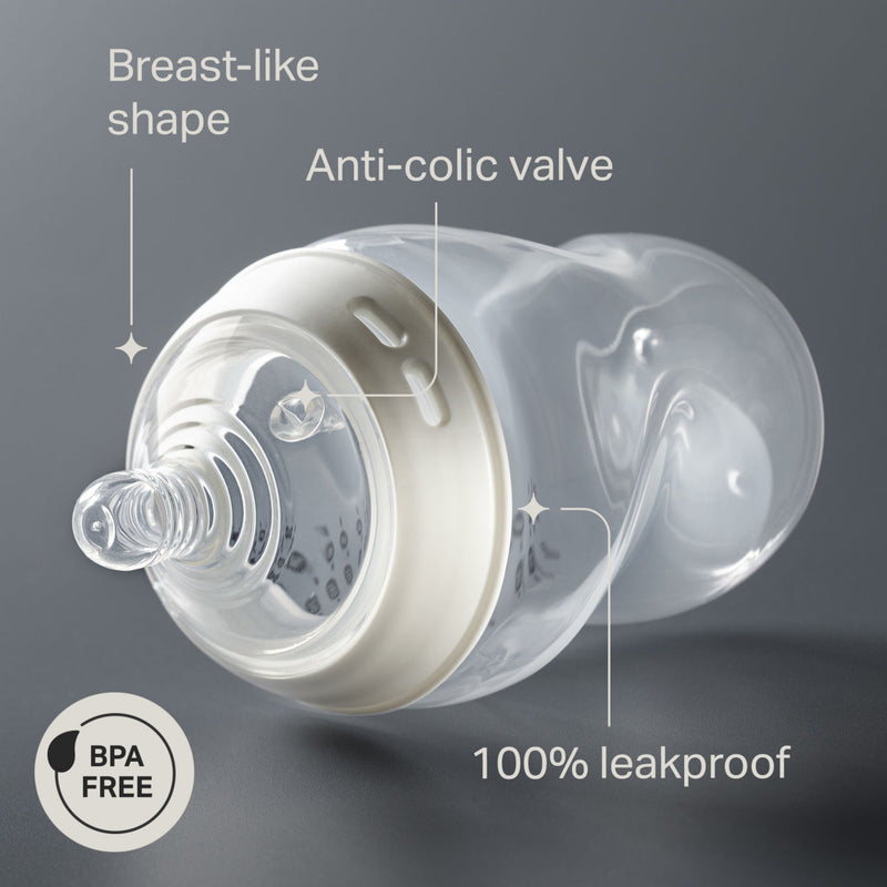 Tommee Tippee Natural Start baby bottle 260ml, UK version