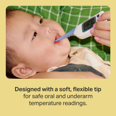 Tommee Tippee FlexiPen Thermometer 8 Second Underarm & Under Tongue Reading, 0m+
