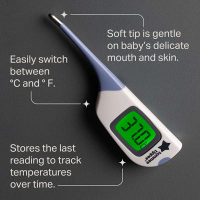 Tommee Tippee FlexiPen Thermometer 8 Second Underarm & Under Tongue Reading, 0m+