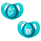 Tommee Tippee natural latex soothers for babies 6-18 months (British brand)