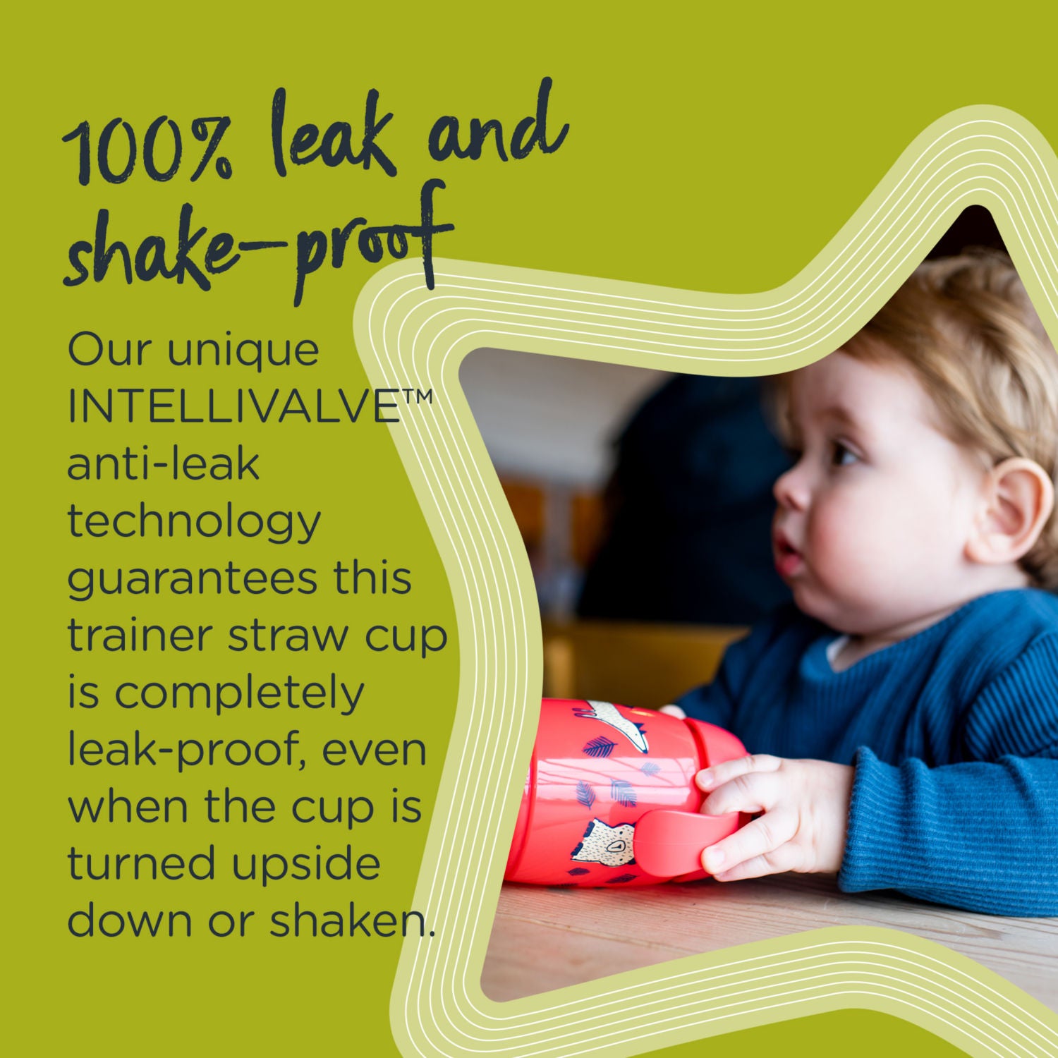 Tommee Tippee trainer straw cup assorted colours 240ml (British brand)