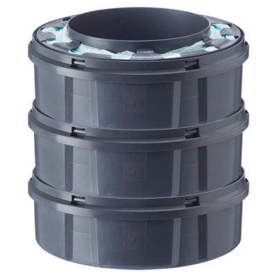 Tommee Tippee Sangenic Twist & Click Advanced nappy bin refill cassettes 3x pack (British brand)