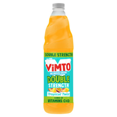 Vimto double strength squash Tropical Twist 725ml - British product