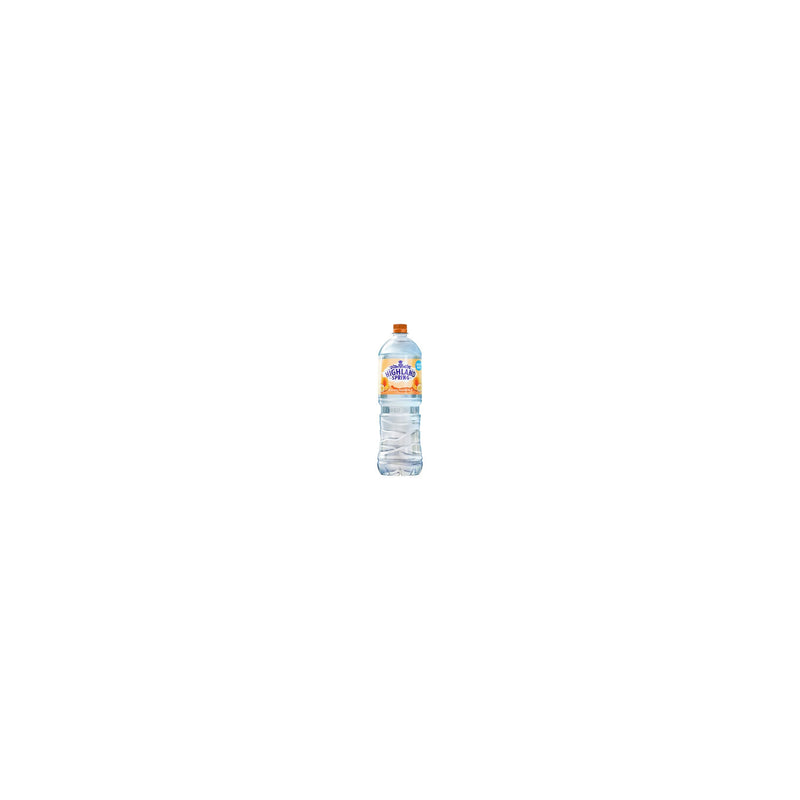 Highland Spring Orange Passion Fruit still water 1.25L, UK version