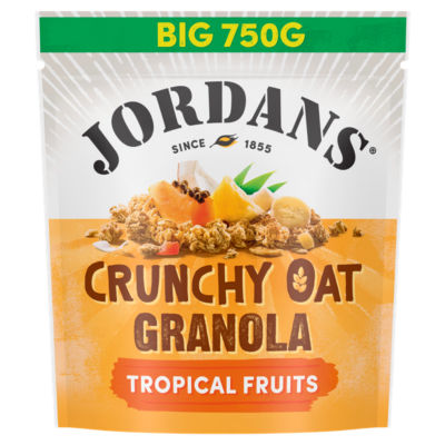 Jordans Tropical Fruits Granola 750g, UK version