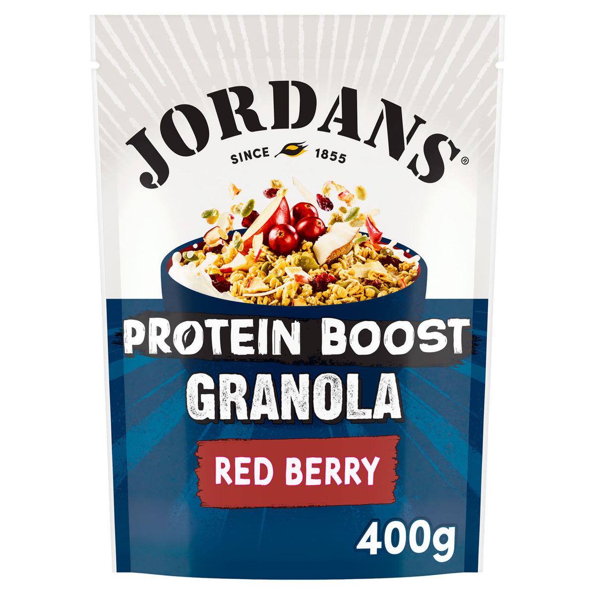 Jordans granola red berry 400g, UK version