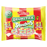 Swizzels Drumstick Squashies Mini Bags Raspberry & Milk Flavour 20 Pack GOODS ASDA   