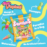 Swizzels Squashies Tropical chewy sweets 100g (British brand)