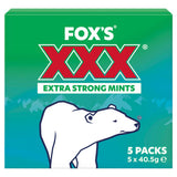 Fox's extra strong mints 5 x 40.5g (British brand)