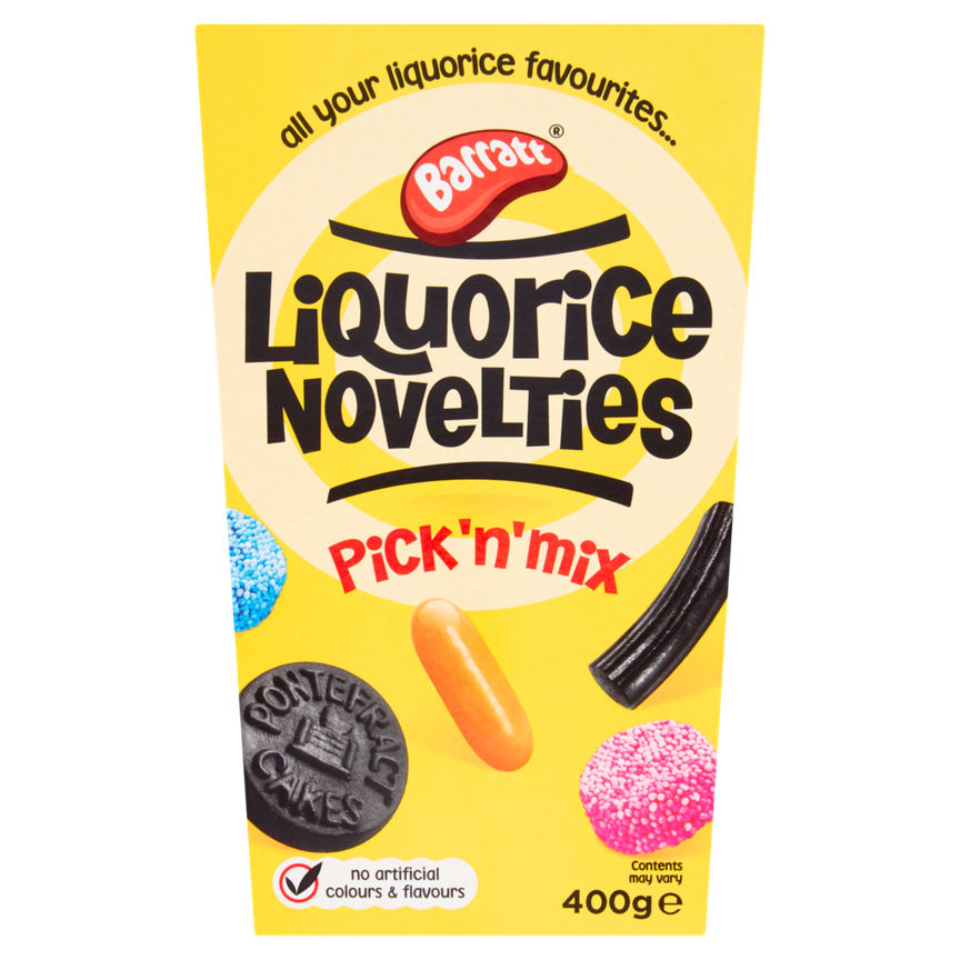 Barratt Liquorice Novelties Pick 'n' Mix Sweets Carton GOODS ASDA   