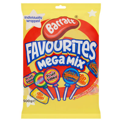 Barratt Favourites Mega Mix 500g bag (British brand)
