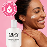 Olay Beauty Fluid face and neck lotion 200ml, imported from the UK