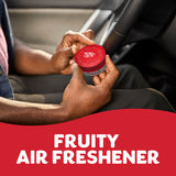 Jelly Belly cherry air freshener gel can 70g, UK version