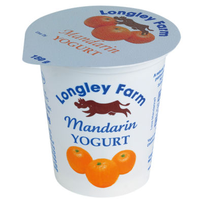 Longley Farm Mandarin Yogurt 150g Cup