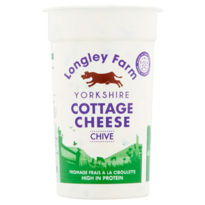Longley Farm Yorkshire Gressløk Cottage Cheese 250g