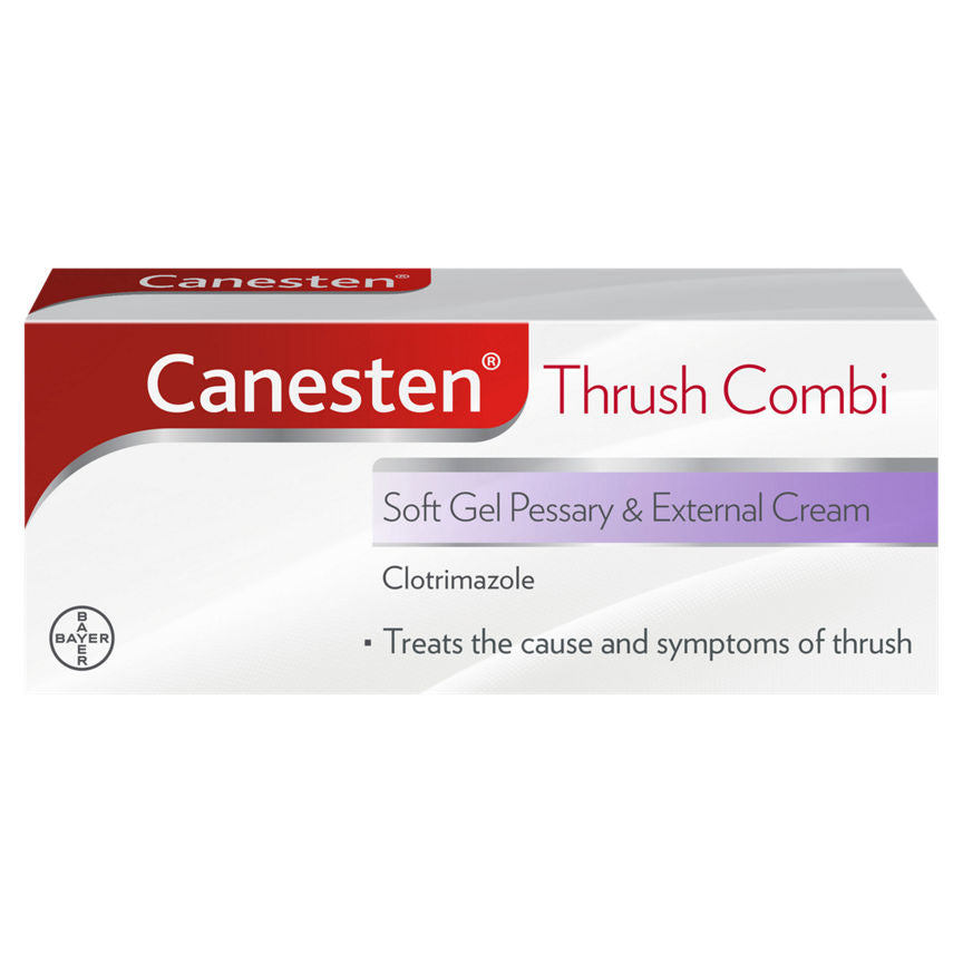 Canesten Thrush Soft Gel Pessary & Cream Combi