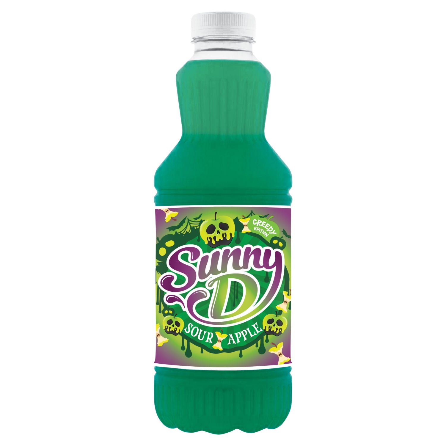 Sunny D Sour Apple juice drink 1 litre bottle - British product