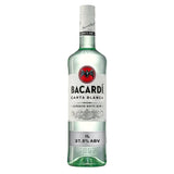 Bacardí Carta Blanca white rum 100cl, imported from the UK
