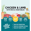 Naturo chicken and lamb dog food 400g, imported from the UK