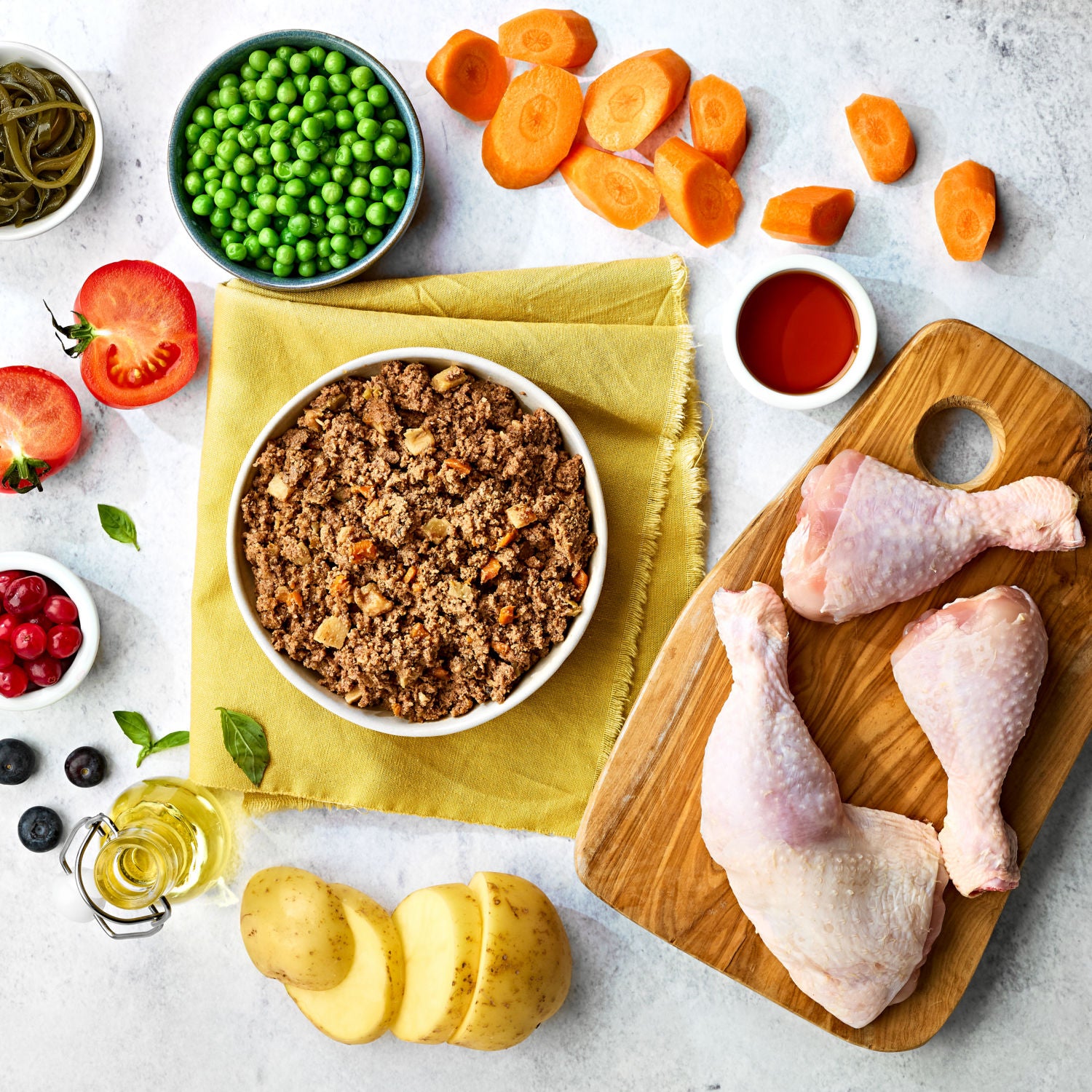 Naturo chicken dog food 400g, imported from the UK