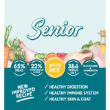 Naturo senior dog food poultry selection 6 x 400g - British product