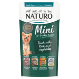 Naturo Natural Pet Food Mini Duck with Rice and Vegetables Adult Dog 1 to 7 Years 150g GOODS ASDA   