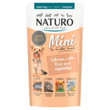 Naturo Natural Pet Food Mini Salmon with Rice and Vegetables Adult Dog 1 to 7 Years 150g GOODS ASDA   