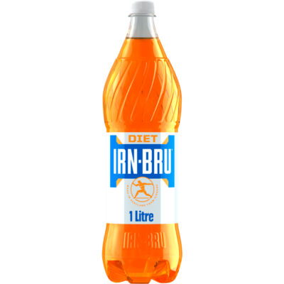 IRN-BRU diet soft drink 1L bottle - British product
