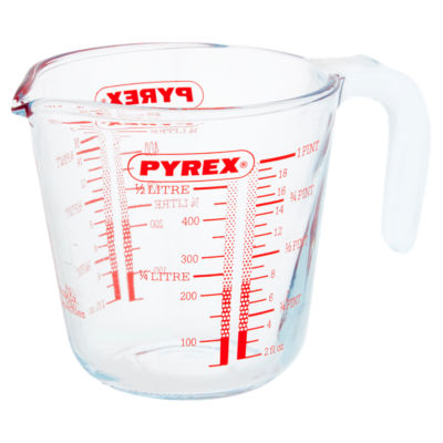 Pyrex Classic measuring jug 0.5L, imported from the UK