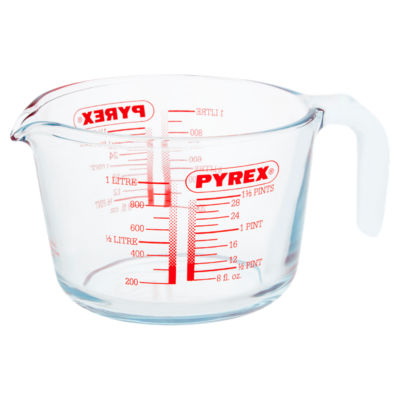 Pyrex Classic measuring jug 1.0L, imported from the UK