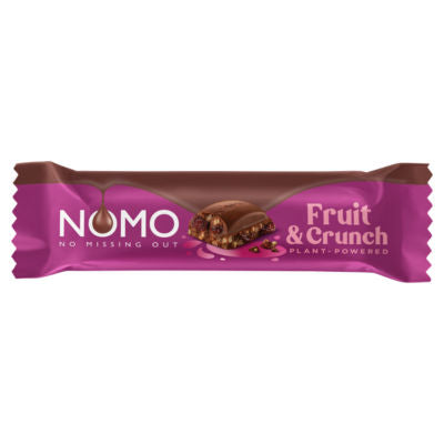 ASDA NOMO Fruit and Crunch Chocolate Bar 32g- Buy online at McGrocer