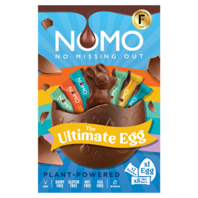 NOMO vegan chocolate Easter egg set 223g - British product