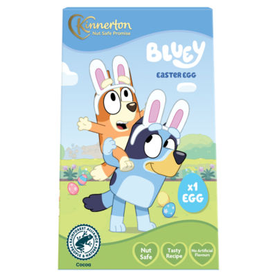 Kinnerton Bluey chocolate Easter egg 50g, UK version