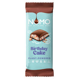 NOMO birthday cake chocolate bar 127g (British brand)