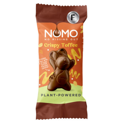 NOMO Crispy Toffee Bunny chocolate 25g (British brand)